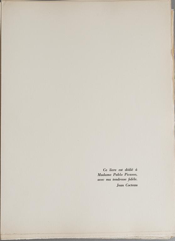 PABLO PICASSO ,  book comprising of 24 lithographs, signed by the artist and the author.