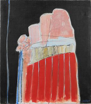 POUL STRÖYER, olja på duk. Sign. Samt dat 1969 á tergo.