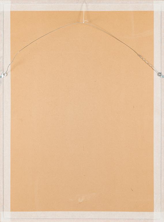 Max Papart, Utan titel. litografi, signerad och numrerad 71/100.