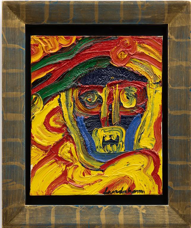 Bengt Lindström, Komposition med ansikte.