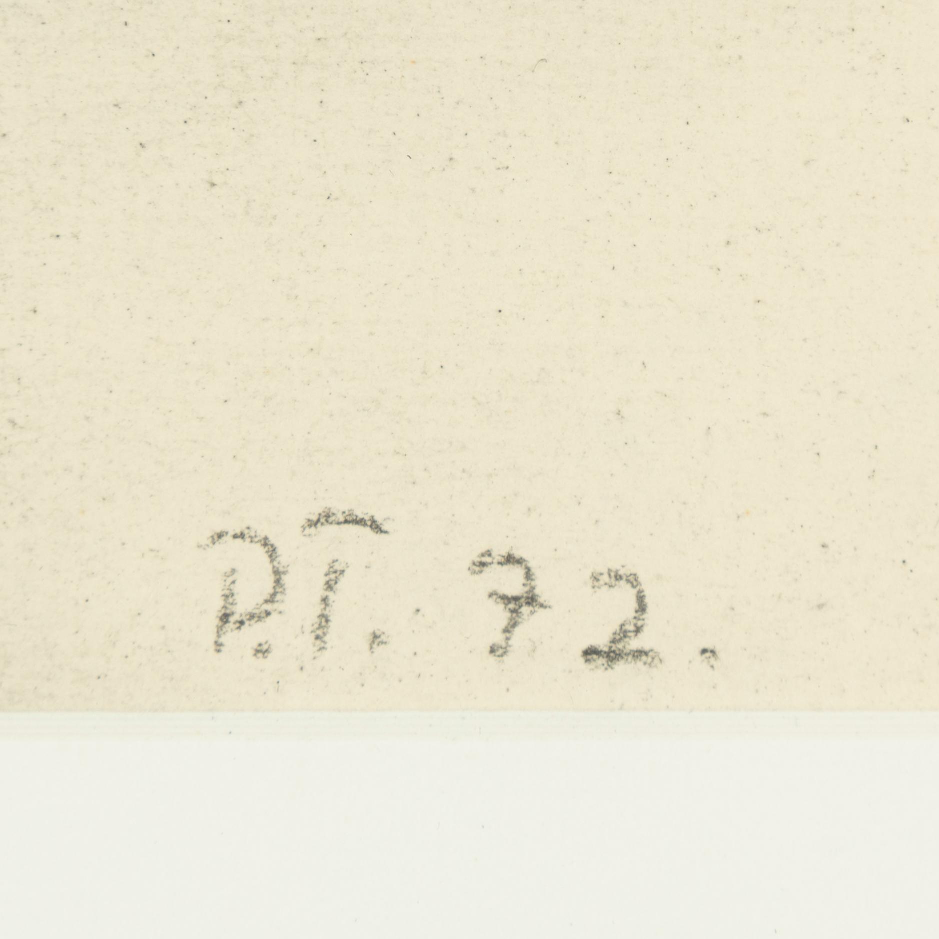 Peter Tillberg, charcoal on paper, signed and dated 72.