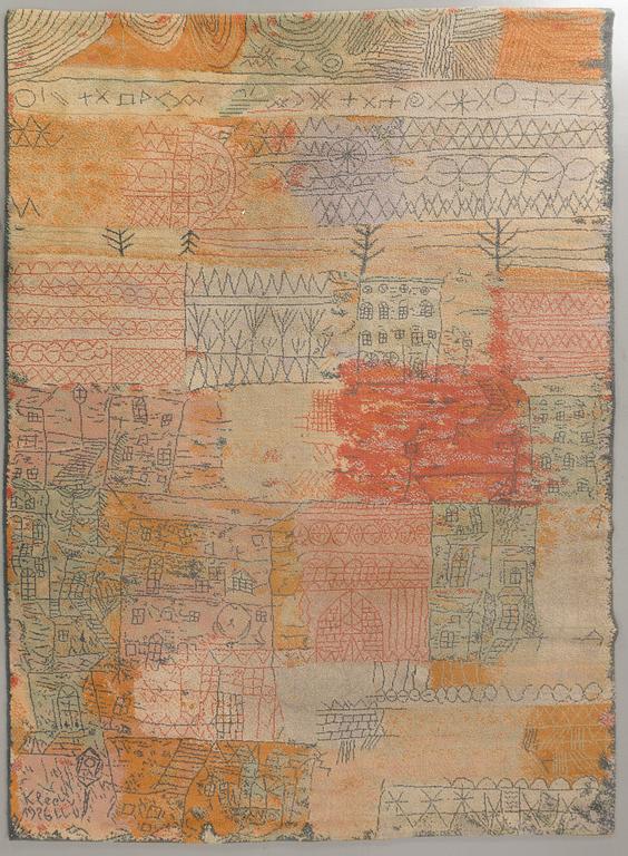 MATTA, efter Paul Klee, Ege Art Line, Danmark 1900-talets slut. Ca 338 x 248 cm.