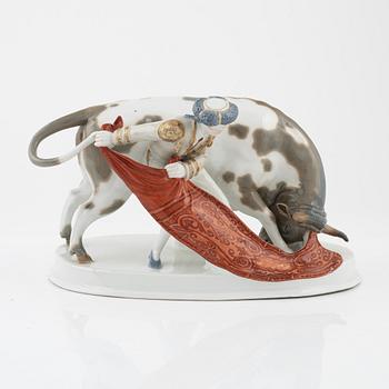 Figurin, porslin, Meissen, 1900-talets första hälft.
