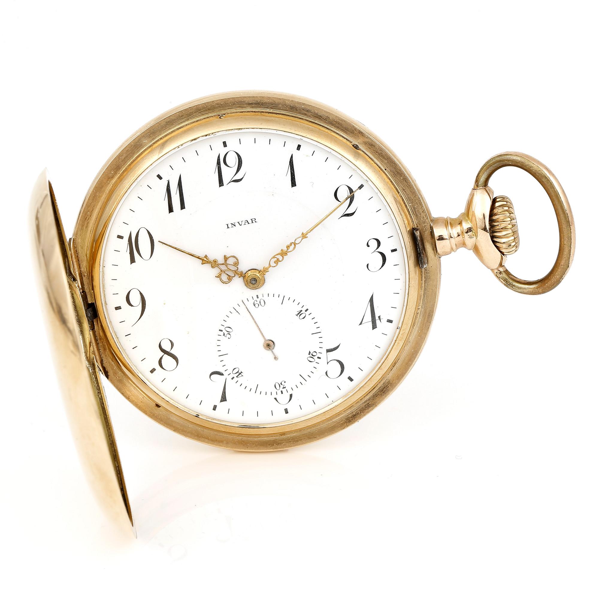 FRACKUR, 14k guld, Invar. Tot vikt ca 112,1 gram.