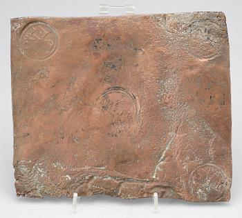 PLÅTMYNT, koppar, 2 daler silvermynt, Fredrik I av Sverige, 1750.