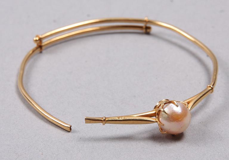 PARTI SMYCKEN, 8 st, guld, 10-18K, 1900-tal. Total vikt 25 gram.