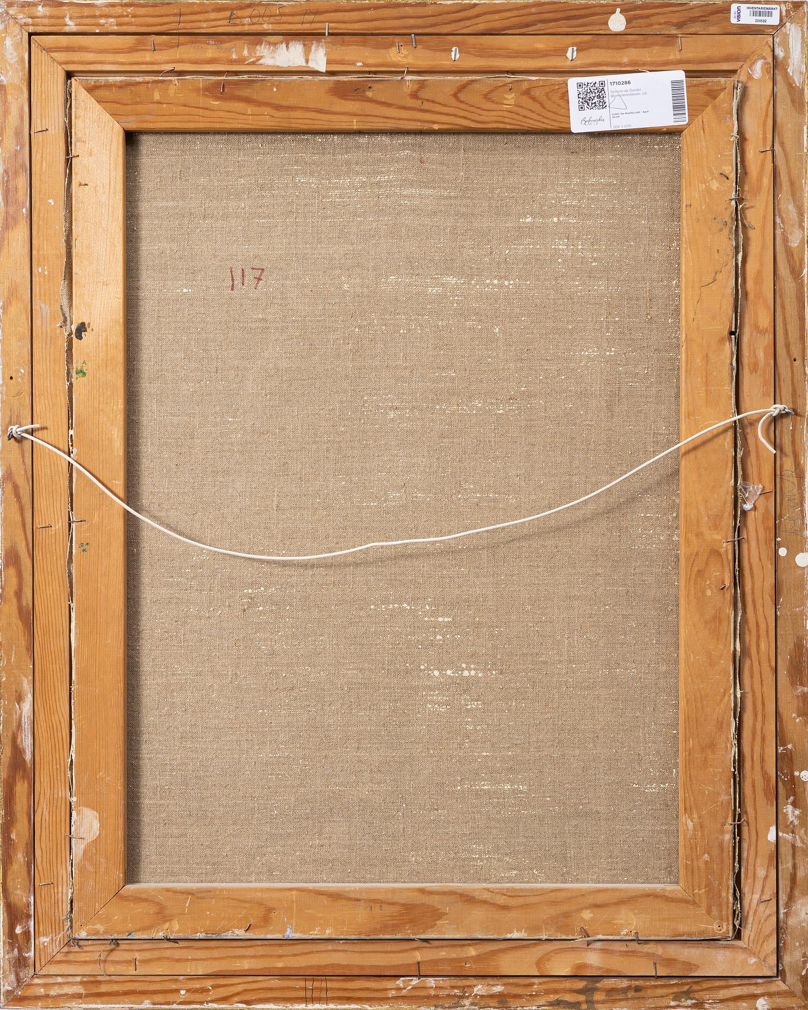 Simone de Dardel, Blomsterstilleben.