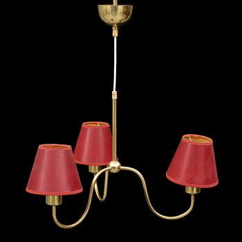 TAKLAMPA, mässing, nr 2479, Josef Frank, Firma Svenskt Tenn. Höjd ca 37 cm.