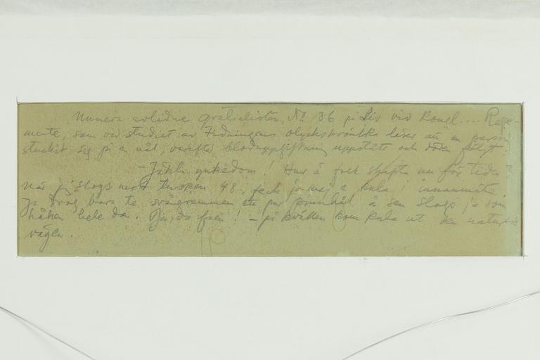 Albert Engström, Vid kaffebordet.