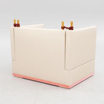 Ewa Alpsten, unique armchair, journeyman's test at Carl Malmsten Furniture Studies, 2010.