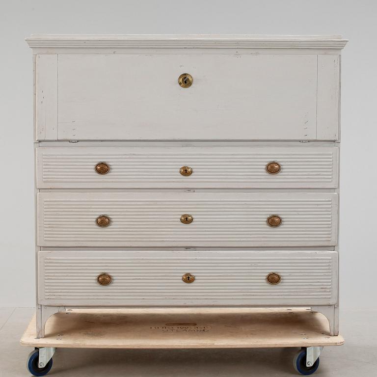 SEKRETÄR, gustaviansk, 1800-talets första hälft.