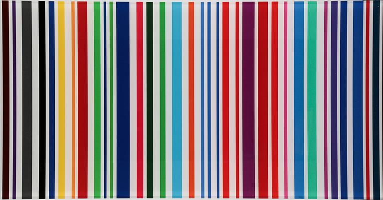 ANDREAS LUNDBERG, "Super lines", gicleetryck på plexiglas, signerad och numrerad a tergo.