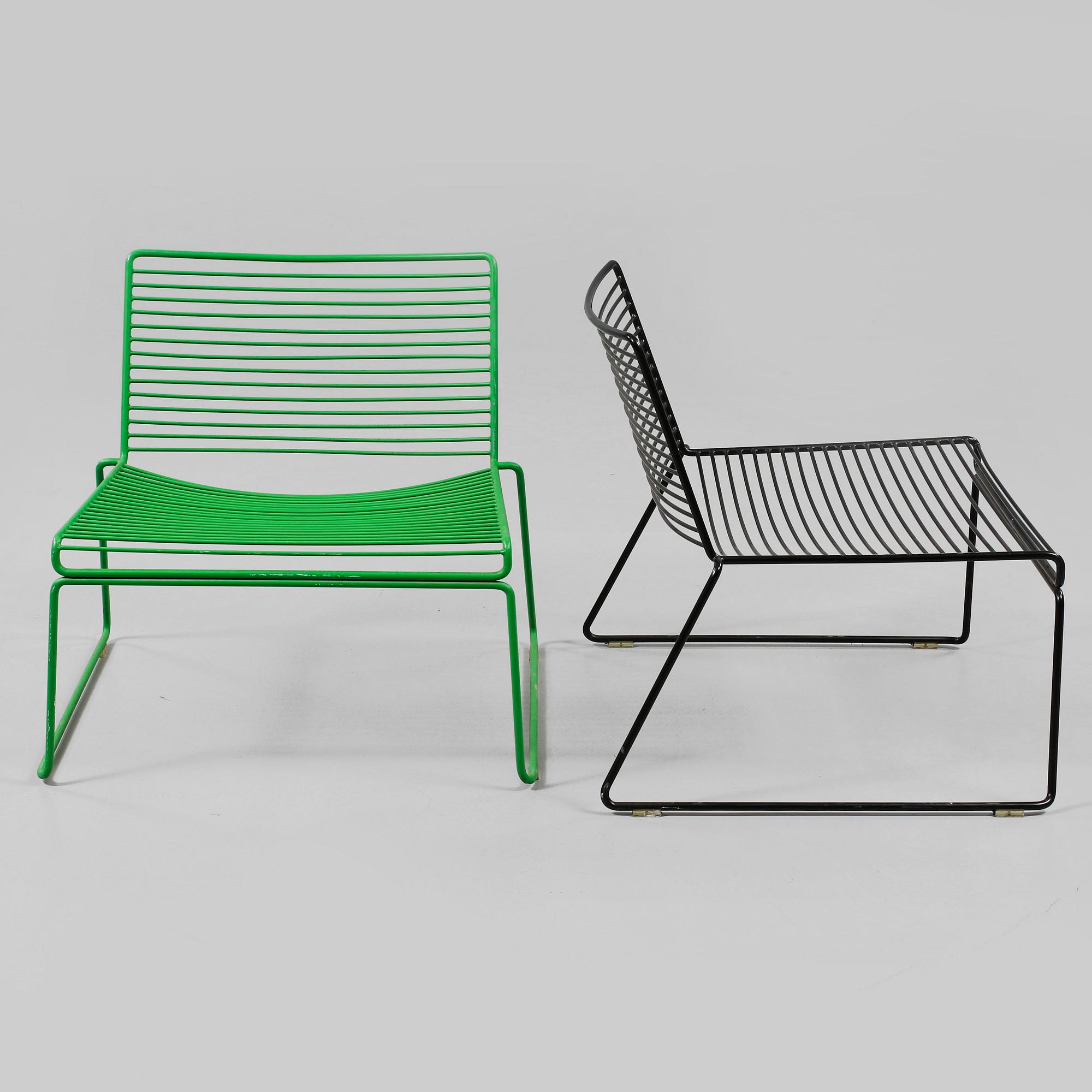 STOLAR, 2 st, Hee Lounge Chair, Hee Welling, HAY, 1900-talets slut.