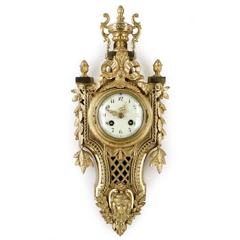 VÄGGPENDYL, Louis XVI-stil, Japy & Frérès, Frankrike. 1900-tal.