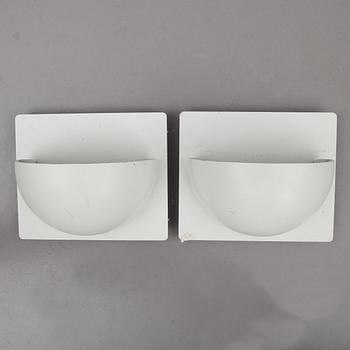 VÄGGLAMPOR, 2 st, Alfred Homann, Louis Poulsen, 1900-talets senare del.