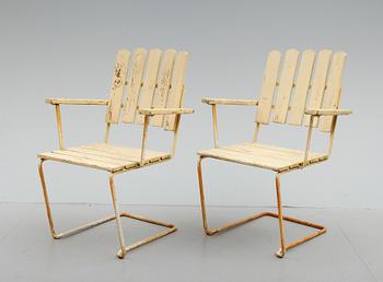 KARMSTOLAR, 1 par, "A2", Grythyttan, 1900-talets mitt.