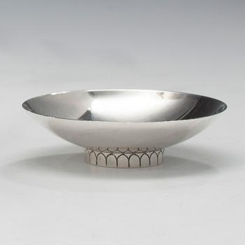 CHAMPAGNEKYLARE, nysilver, och FAT, silver, Sigvard Bernadotte, Georg Jensen, Danmark.