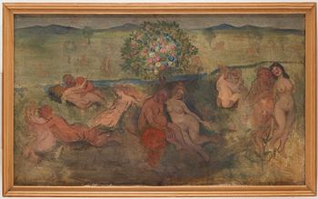 Ivar Arosenius, ”Paradisets lustgård” (The Garden of Paradise).