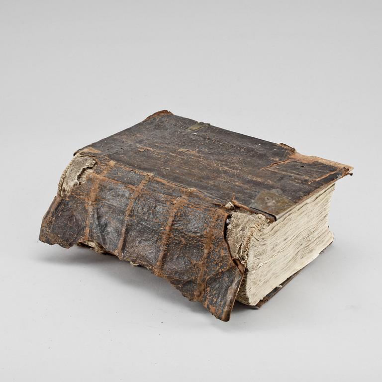 Gustav Vasas bibel "Thet är all then heligha scrifft, på Swensko...".