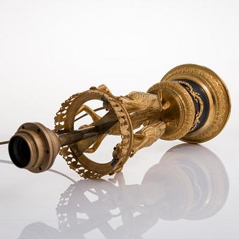 BORDSLAMPA, empire, Ryssland 1800-talets första hälft.