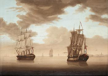 276. William Anderson Attributed to, Ships.