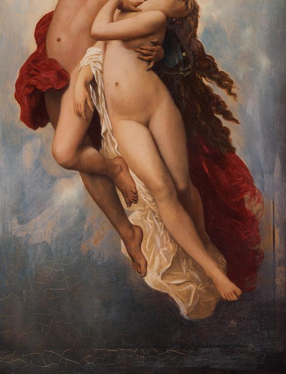 William Adolphe Bouguereau Attributed to, Cupid and Psyche.