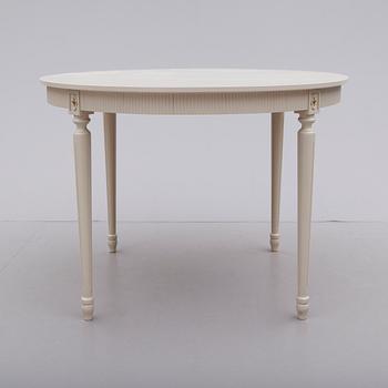 MATGRUPP, 5 delar, gustaviansk stil, 1900-talets andra hälft.