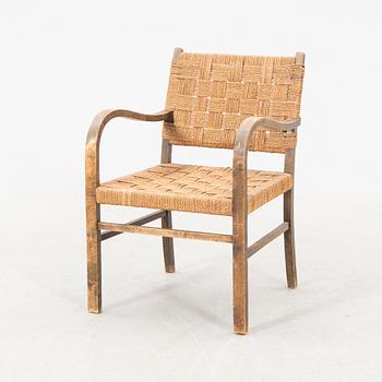 Axel Larsson, a 1930s Bodafors birch armchair.