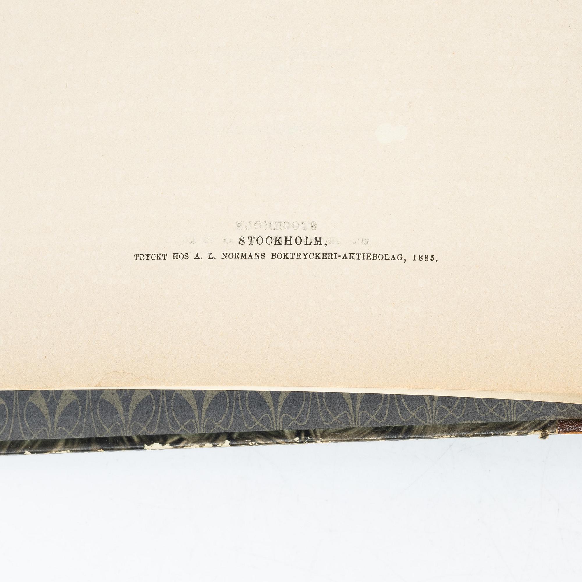 Carl J. Sundevall & Peter Åkerlund, three books, 'Svenska Foglarna'.