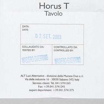 Manuela Bucci & Silvia Schwarzer, a 21st century "Horus" table light for ALT Luci Alternative, Murano, Italy.