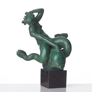 Carl Milles, "Solglitter", "Najad på delfin" ( = Naiad and dolphin).