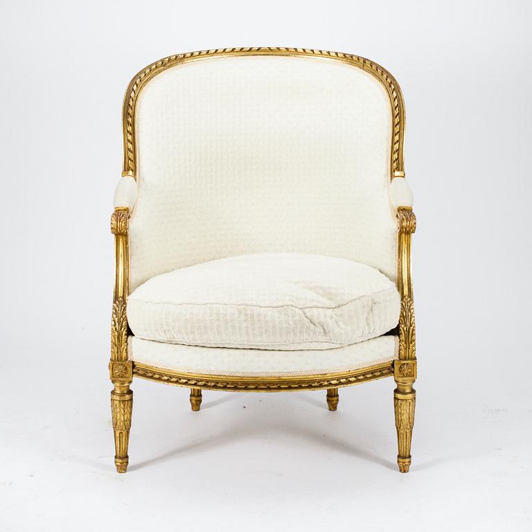 BERGÈRE, Louis XVI-stil, 1900-talets början.