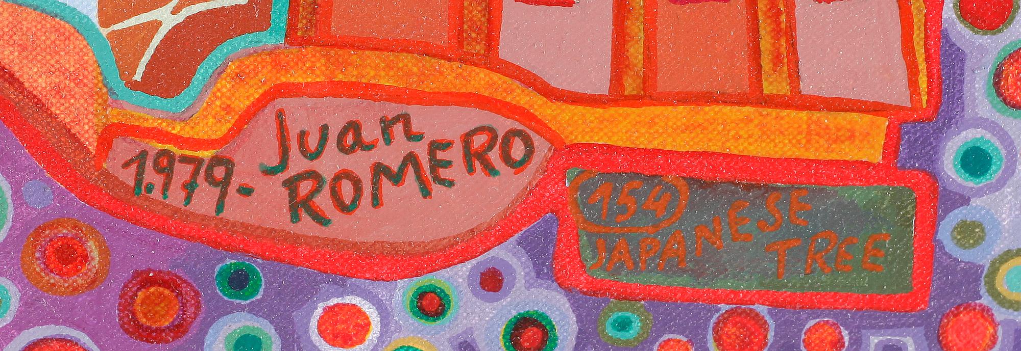 JUAN ROMERO, akryl på duk, signerad och daterad 1979.