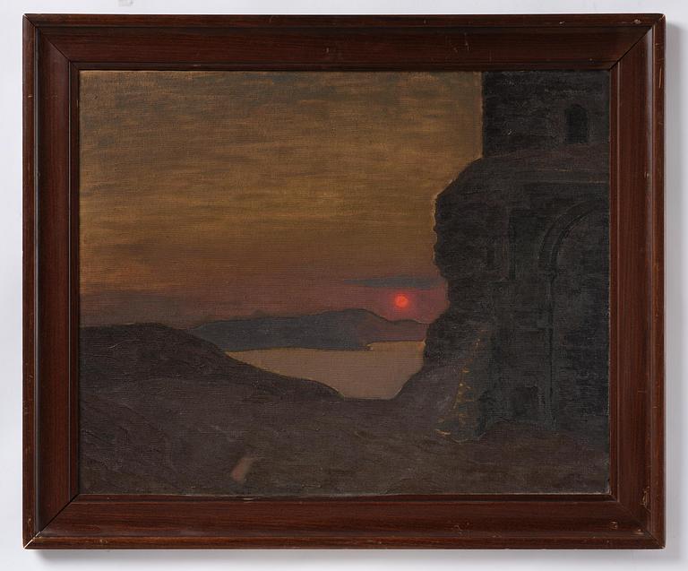 Pelle Swedlund, Skymning över ruiner.