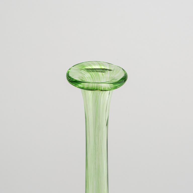 Bertil Vallien/Kjell Engman, a set of six signed glass vases.