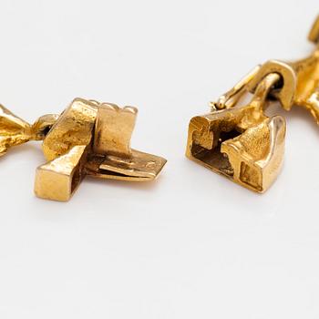 Björn Weckström, Rannekoru "Mainingit", 14K kultaa. Lapponia, tehty ennen 1974.