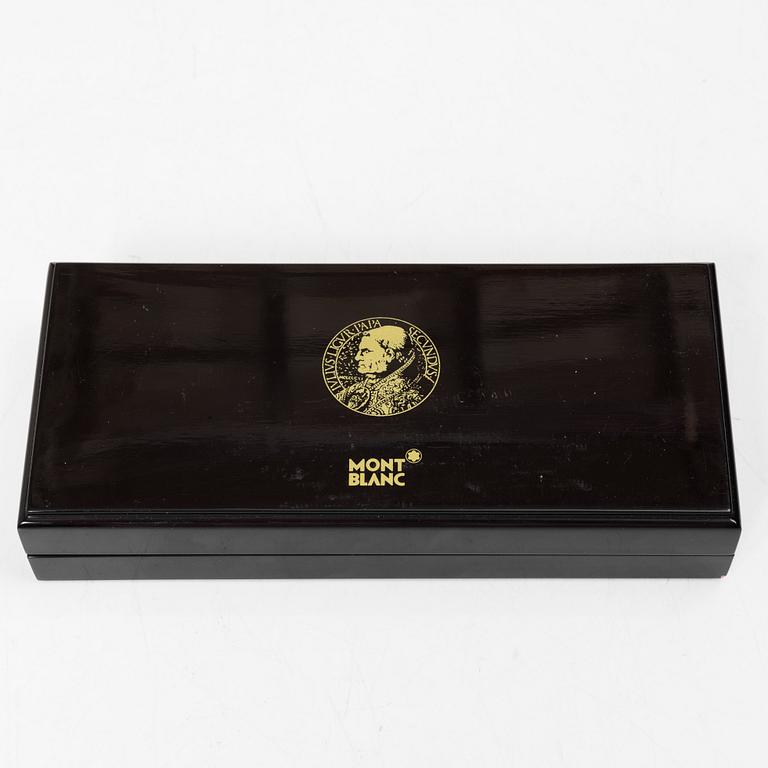 A Montblanc fountain pen, limited edition 'Pope Julius II' from the series 'Patrons of Art'.