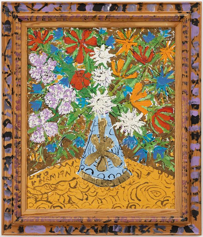 Uno Vallman, Blomsterstilleben.