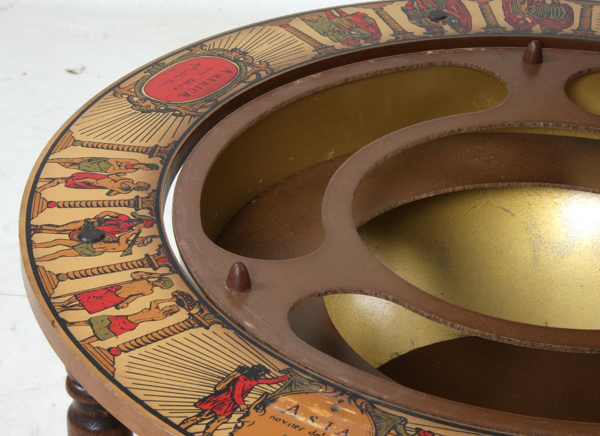 BARSKÅP/JORDGLOB, 1900-talets senare del.