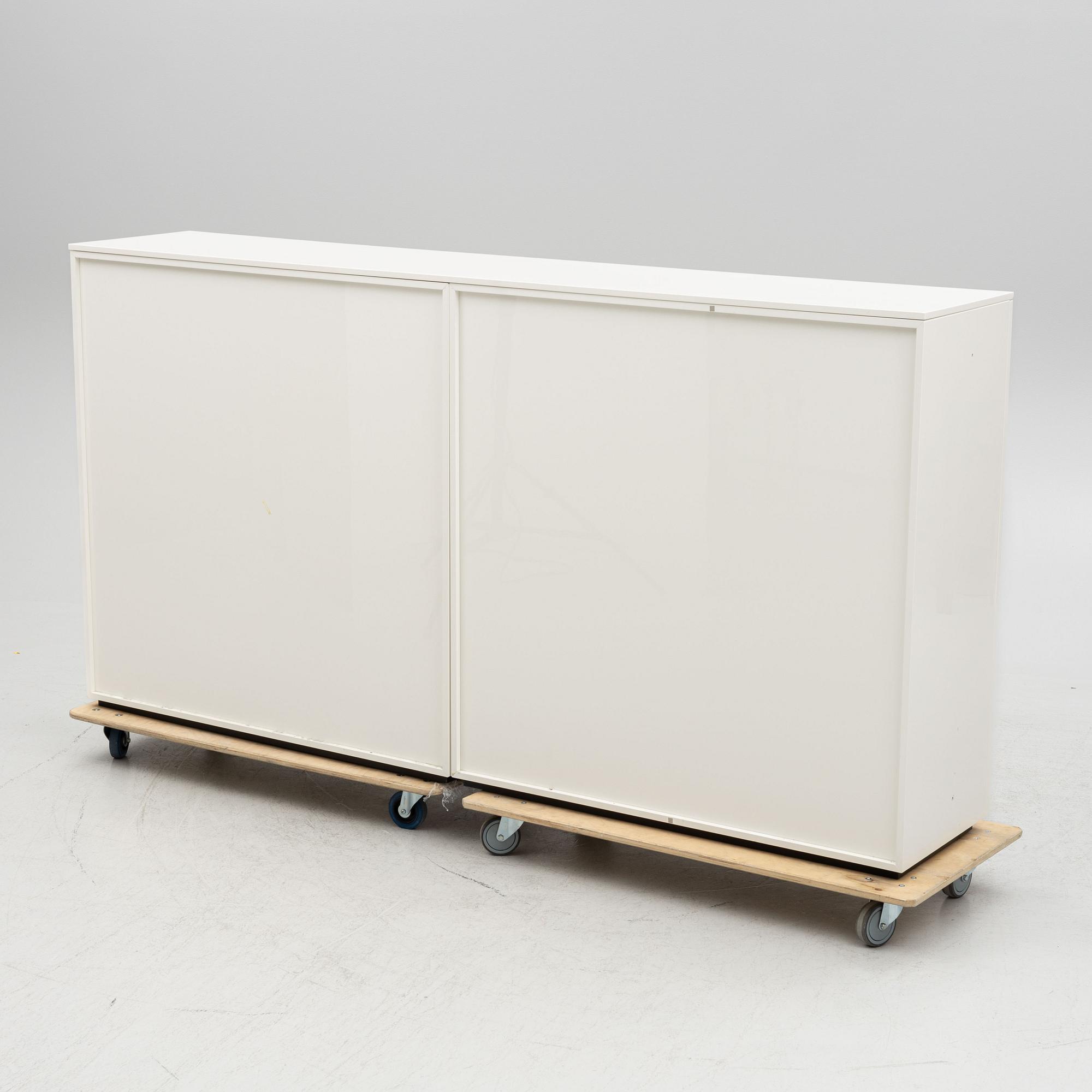 Rodolfo Dordoni cabinet, a pair, "Harvey", Minotti.