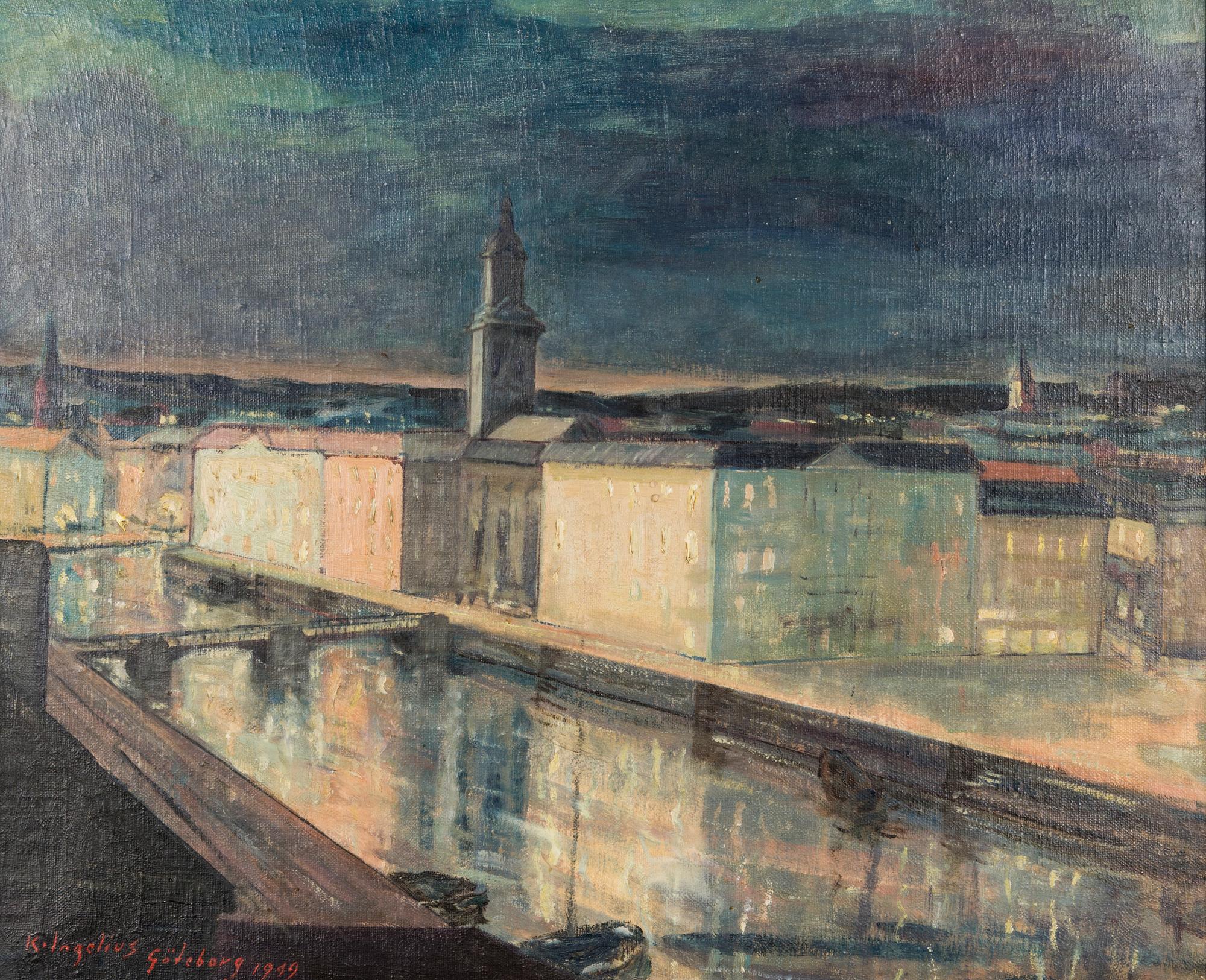 Karl Ingelius, Gothenburg motif, 1949.