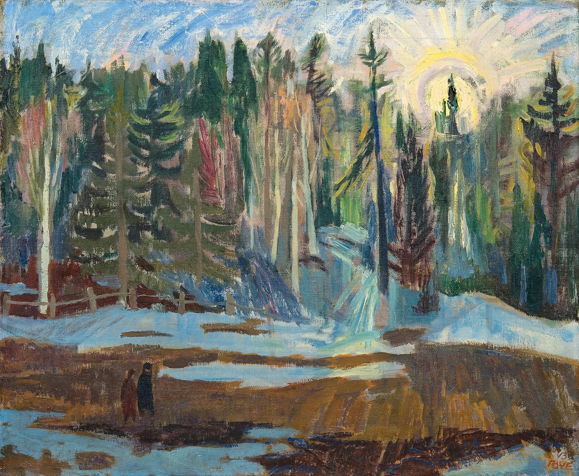 Tove Jansson, "SPRING FOREST".