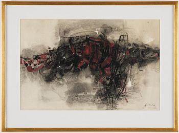 Chu Teh-Chun, "Composition No. 121".