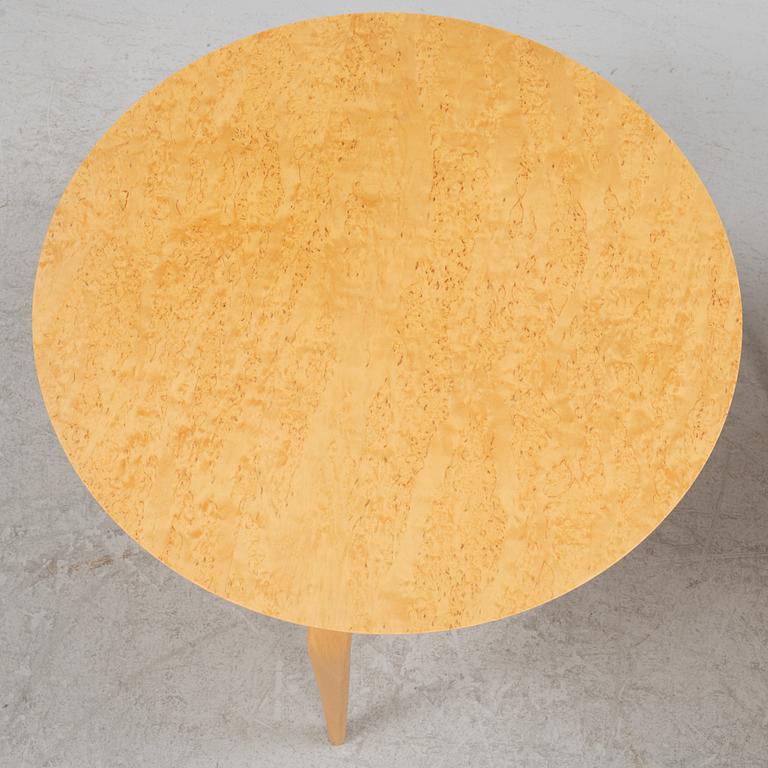 Bruno Mathsson, side table, a pair of "Annika" for DUX, second half of the 20th century.