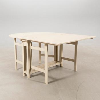 Drop-leaf table, "Bergslagen", from IKEA's 18th-century series, late 20th century.