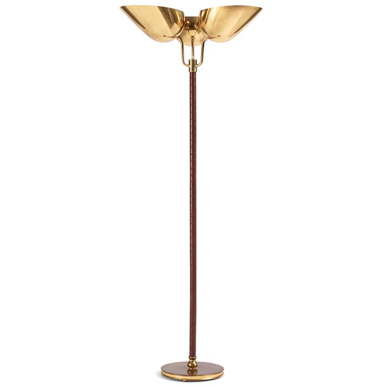 Carl-Axel Acking, golvlampa, modell "2645", Bröderna Malmströms metallvarufabrik, Malmö 1940-50-tal.