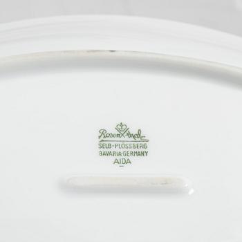 A 59-piece porcelain service, 'Aida' and 'Maria', Rosenthal, Germany.