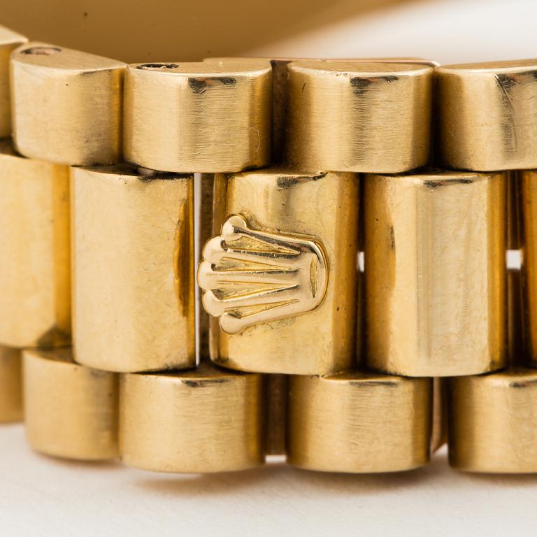 ROLEX, Oyster Perpetual, Day-Date (Swiss Made), Chronometer, wristwatch, 36 mm.