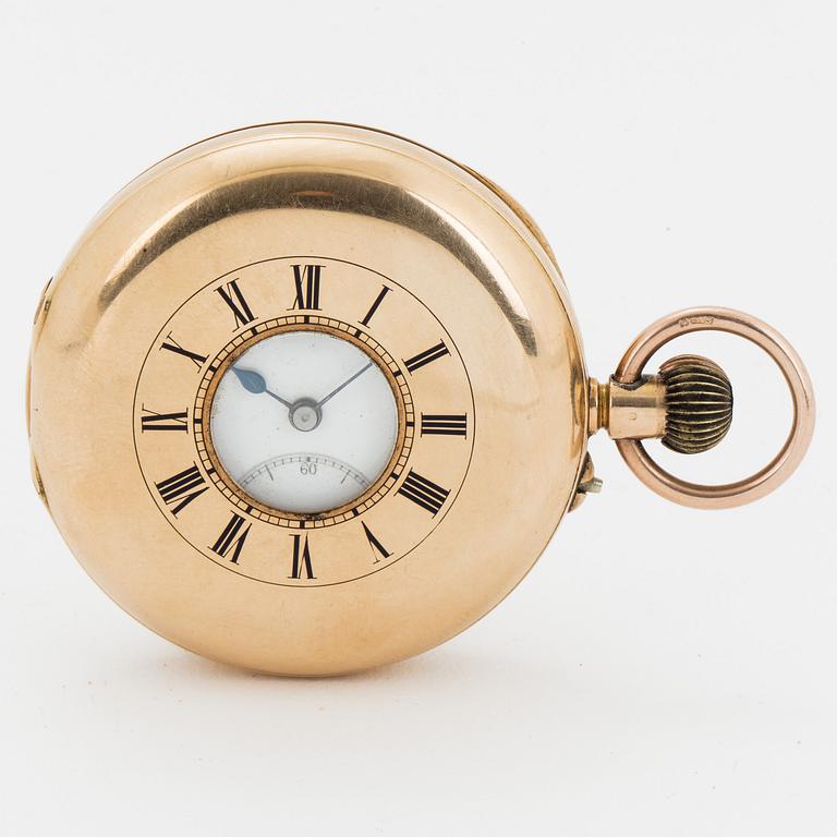 POCKET WATCH, hunter, 47.5 mm.