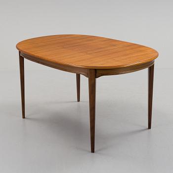 MATSALSBORD med STOLAR, fyra stycken, 1960-tal.